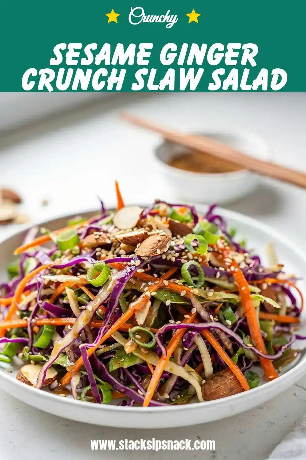 Sesame Ginger Crunch Slaw Salad 10 Storage and leftovers for Sesame Ginger Crunch Slaw Salad