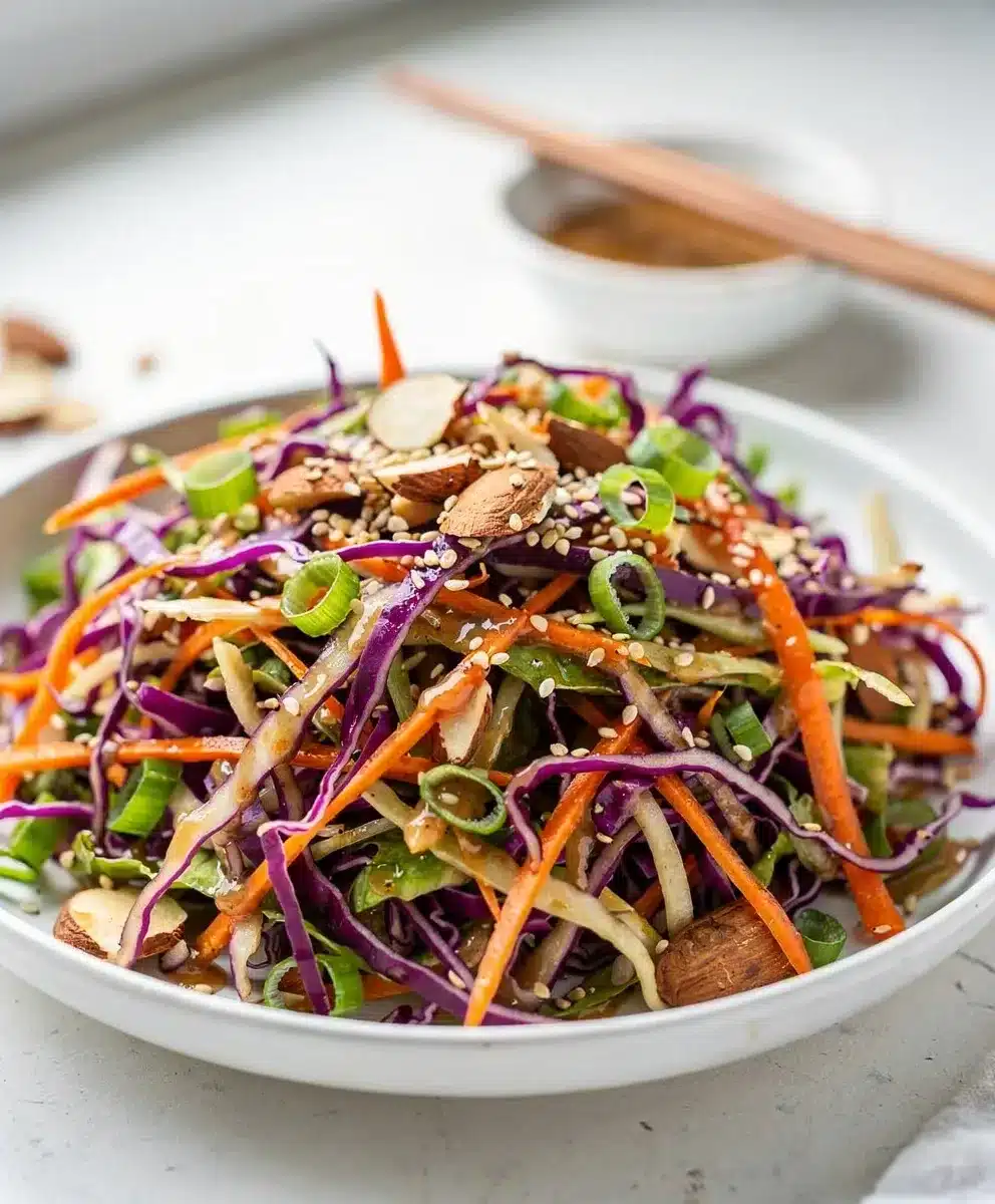 Sesame Ginger Crunch Slaw Salad 6 Sesame Ginger Crunch Slaw Salad featured image