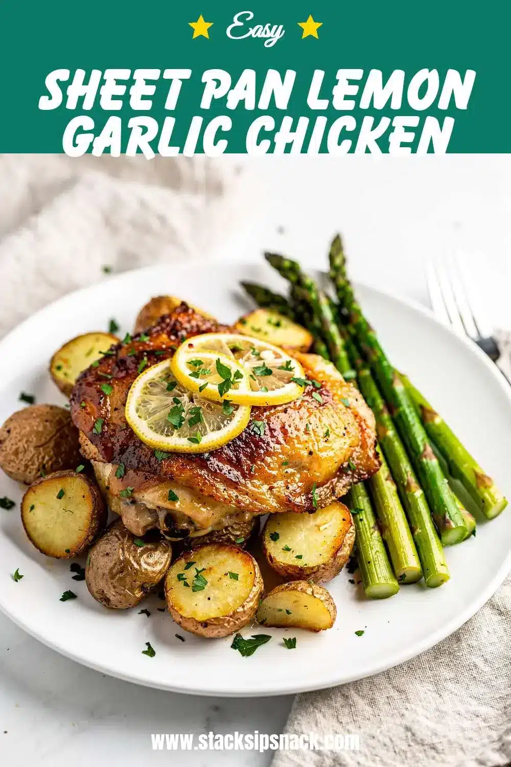 Sheet Pan Lemon Garlic Chicken 10 Storage and leftovers for Sheet Pan Lemon Garlic Chicken