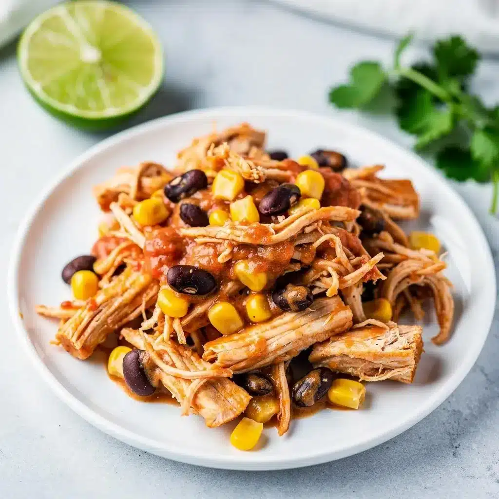 Slow Cooker Salsa Chicken 8 Ingredients for Slow Cooker Salsa Chicken