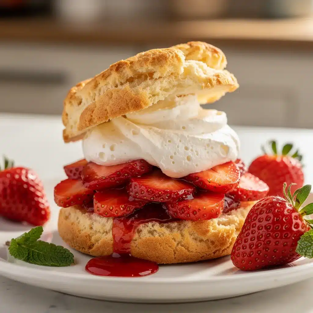 Easy Strawberry Shortcake 8 Ingredients for Easy Strawberry Shortcake