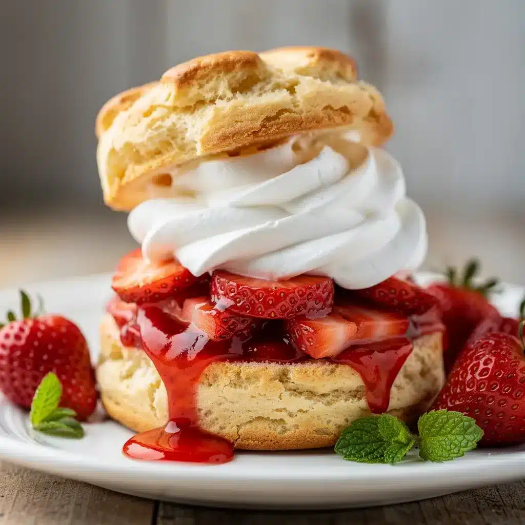 Classic Strawberry Shortcake 8 Ingredients for Classic Strawberry Shortcake