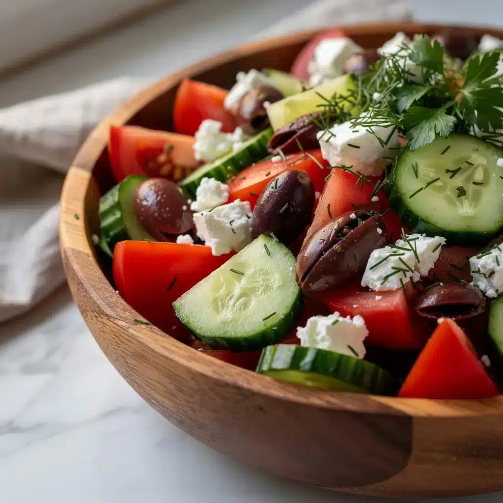 Tomato Cucumber Feta Salad 8 Ingredients for Tomato Cucumber Feta Salad