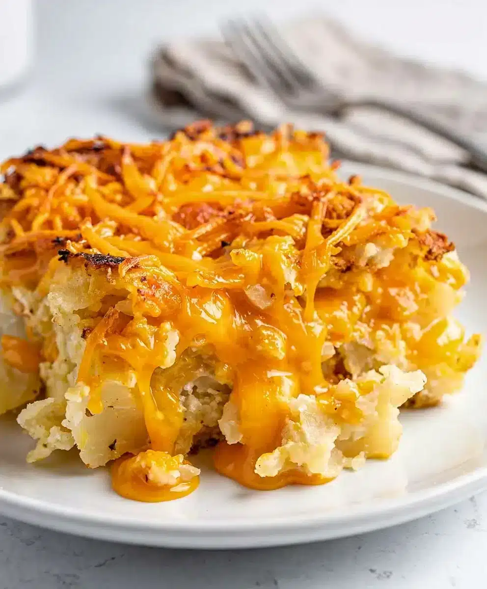Cheesy Crockpot Cheesy Hashbrown Casserole 6 Cheesy Crockpot Cheesy Hashbrown Casserole featured image