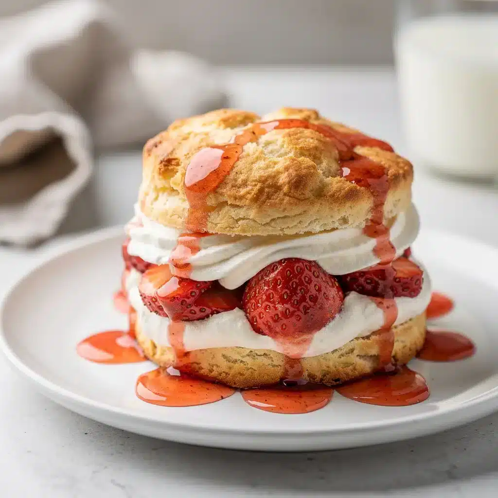 Creamy Strawberry Shortcake 8 Ingredients for Creamy Strawberry Shortcake