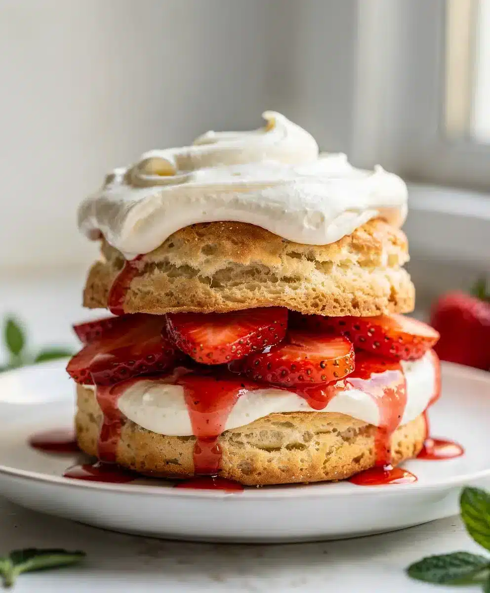 Creamy Strawberry Shortcake 6 Creamy Strawberry Shortcake featured image