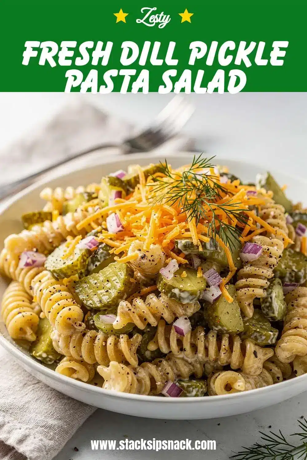 Fresh Dill Pickle Pasta Salad 10 Storage and leftovers for Fresh Dill Pickle Pasta Salad
