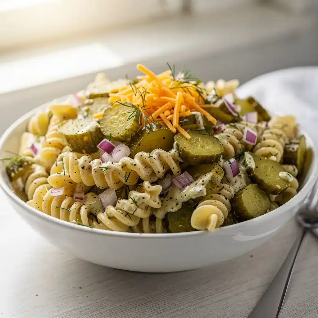 Fresh Dill Pickle Pasta Salad 8 Ingredients for Fresh Dill Pickle Pasta Salad