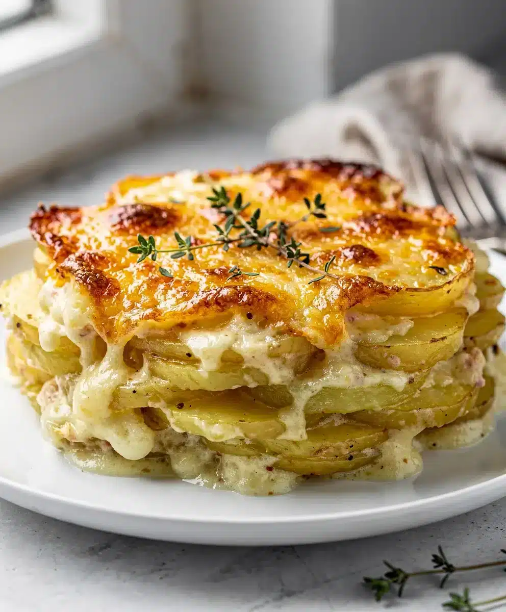 Homestyle Garlic Parmesan Scalloped Potatoes 6 Homestyle Garlic Parmesan Scalloped Potatoes featured image