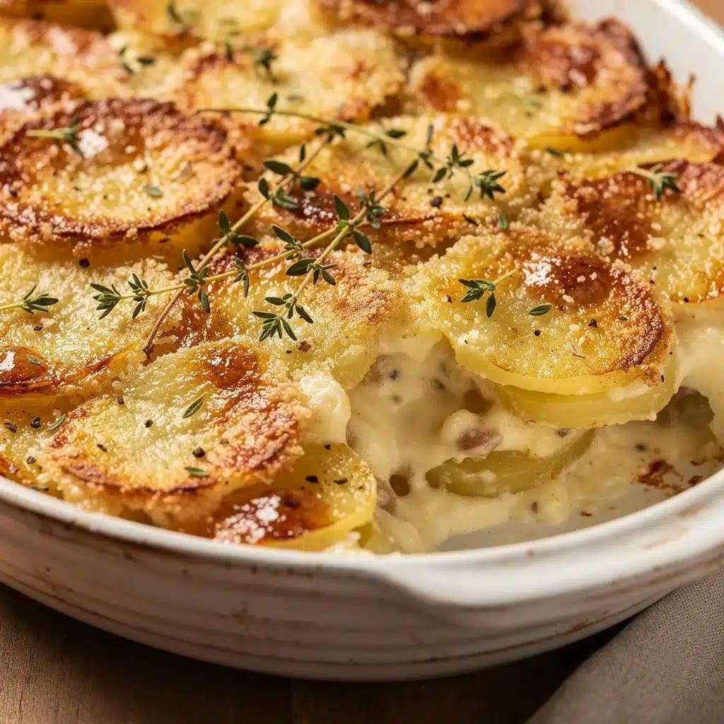 Homestyle Garlic Parmesan Scalloped Potatoes 9 Recipe variations for Homestyle Garlic Parmesan Scalloped Potatoes