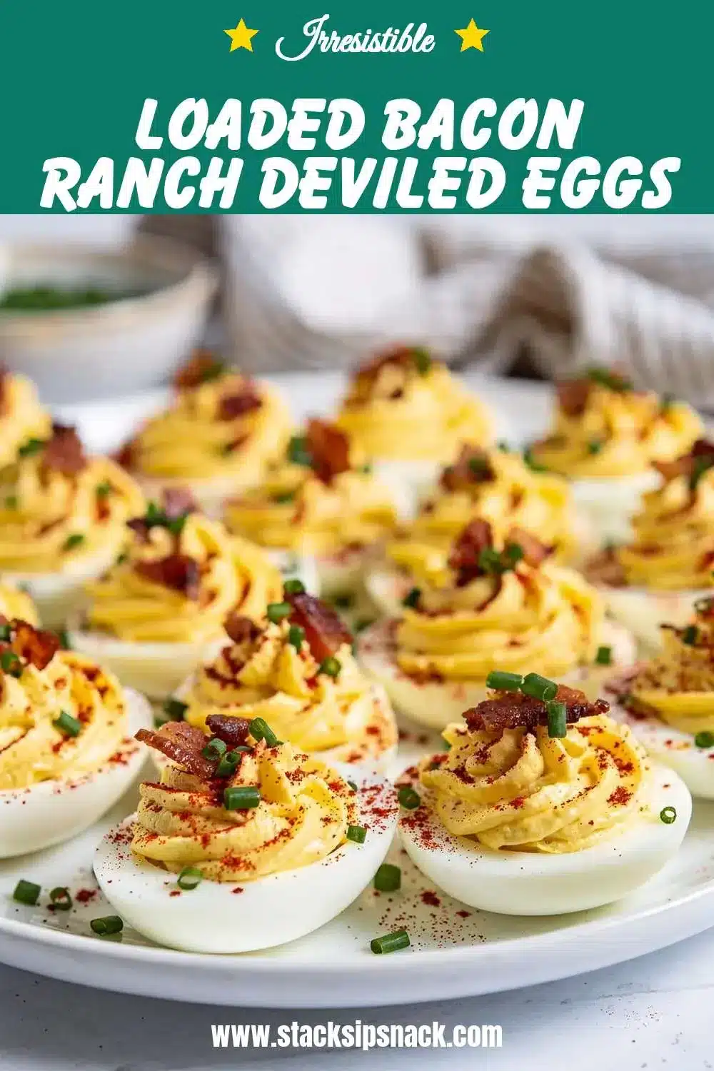 Loaded Bacon Ranch Deviled Eggs 10 Storage and leftovers for Loaded Bacon Ranch Deviled Eggs