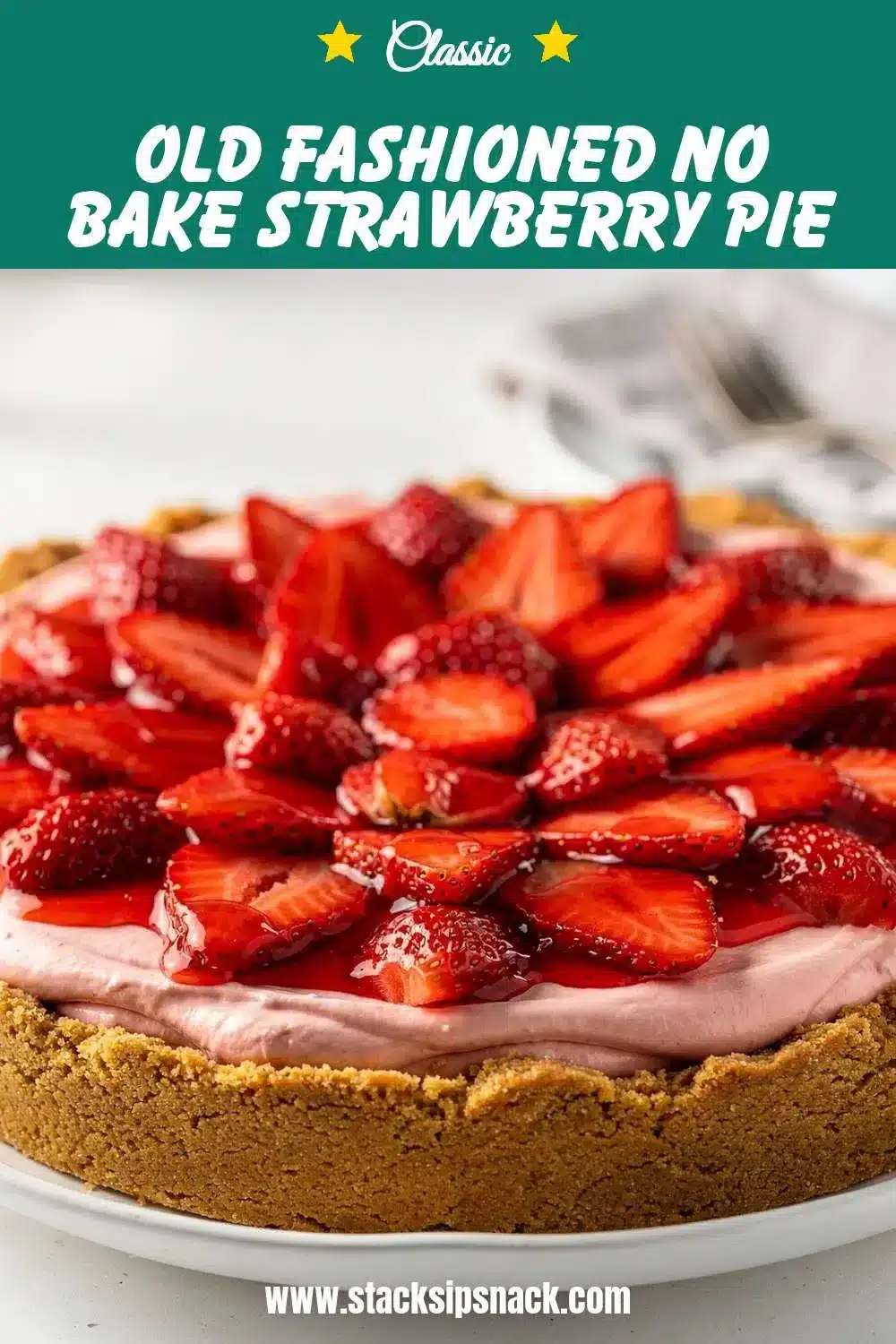 Old Fashioned No Bake Strawberry Pie 10 Storage and leftovers for Old Fashioned No Bake Strawberry Pie