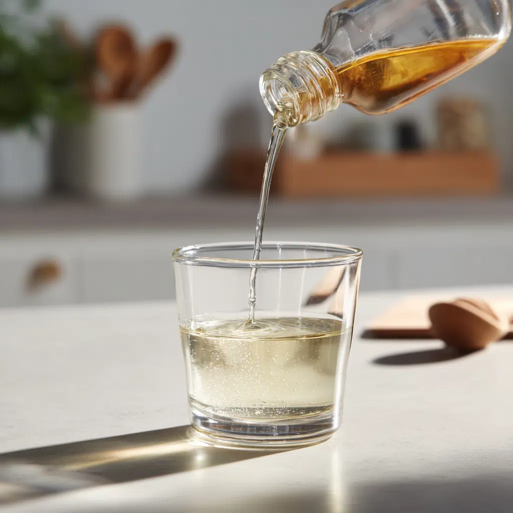 Mixing warm water with apple cider vinegar for Japanese Mounjaro Recipe For Weight Loss