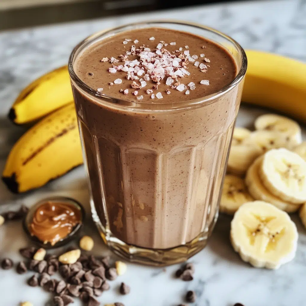 pink salt chocolate smoothie recipe