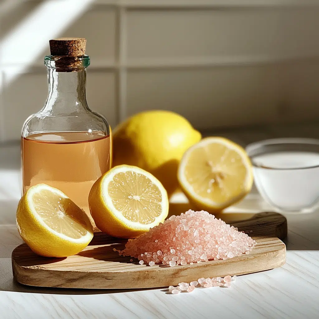 Ingredients for making the pink salt diet recipe