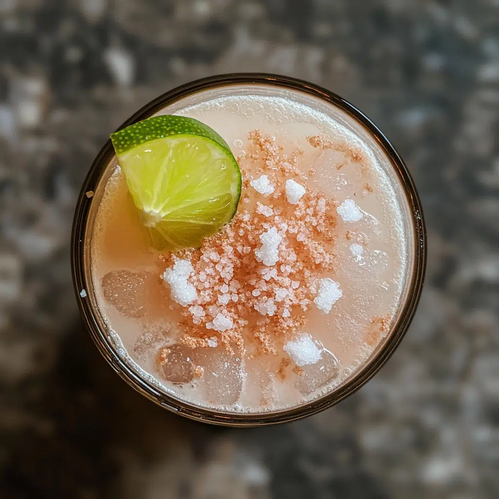 pink salt electrolyte mocktail