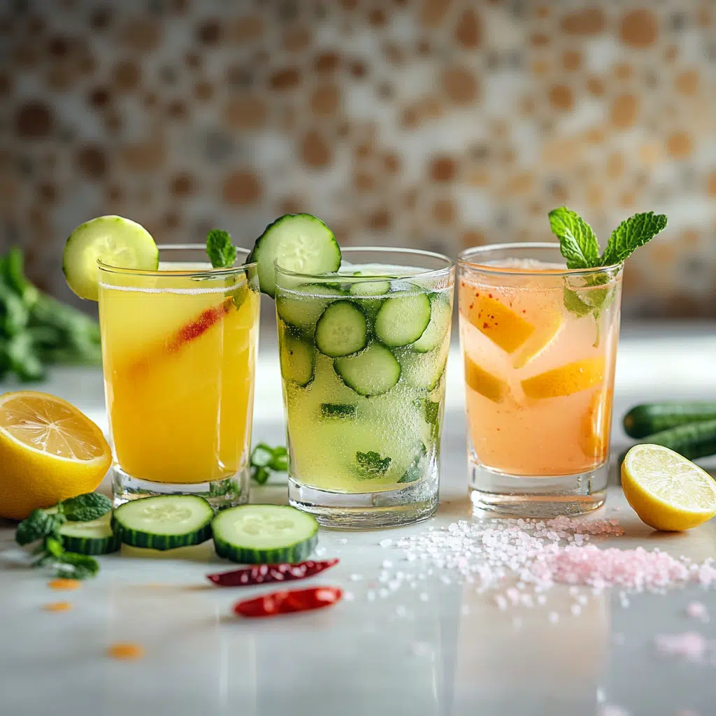 pink salt detox shot variations