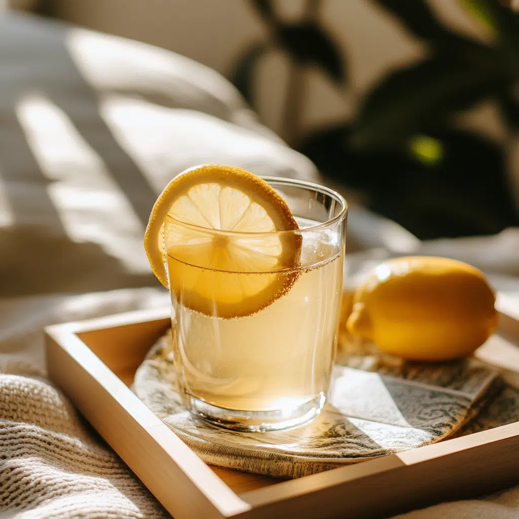 Served glass of Natural Mounjaro weight loss drink