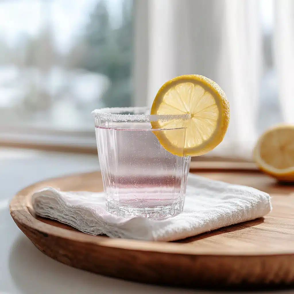Himalayan salt Pre-workout drink on modern kitchen counter