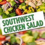 Southwest Chicken Salad Recipes That Will Spice Up Your Lunch Today 2 Southwest Chicken Salad with fresh chicken, avocado, beans, and vibrant vegetables
