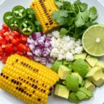 Healthy Street Corn Pasta Salad That Transforms Your Summer Meals 2 Fresh charred corn salad with avocado, cotija cheese, jalapeño, cilantro