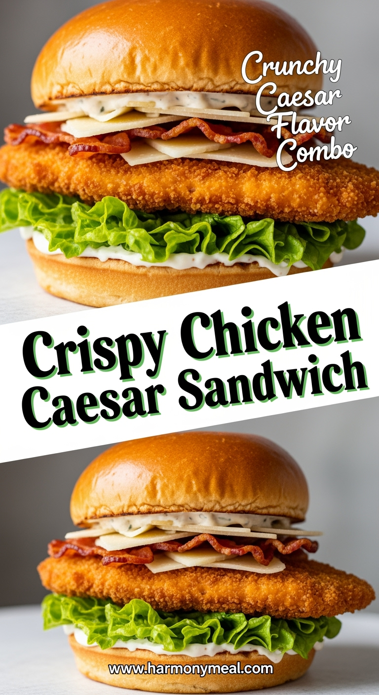 Crispy Chicken Caesar Sandwich Recipes That Will Change Lunchtime Forever