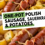 One-Pot Polish Sausage Sauerkraut Potatoes hearty comforting family meal recipe