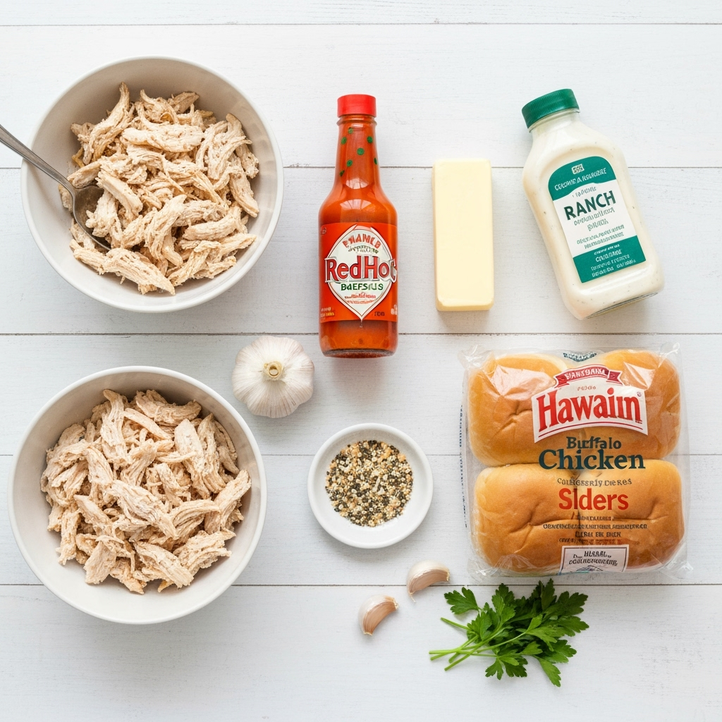 buffalo chicken sliders fresh ingredients flat lay 2025 09 30T112818.385Z