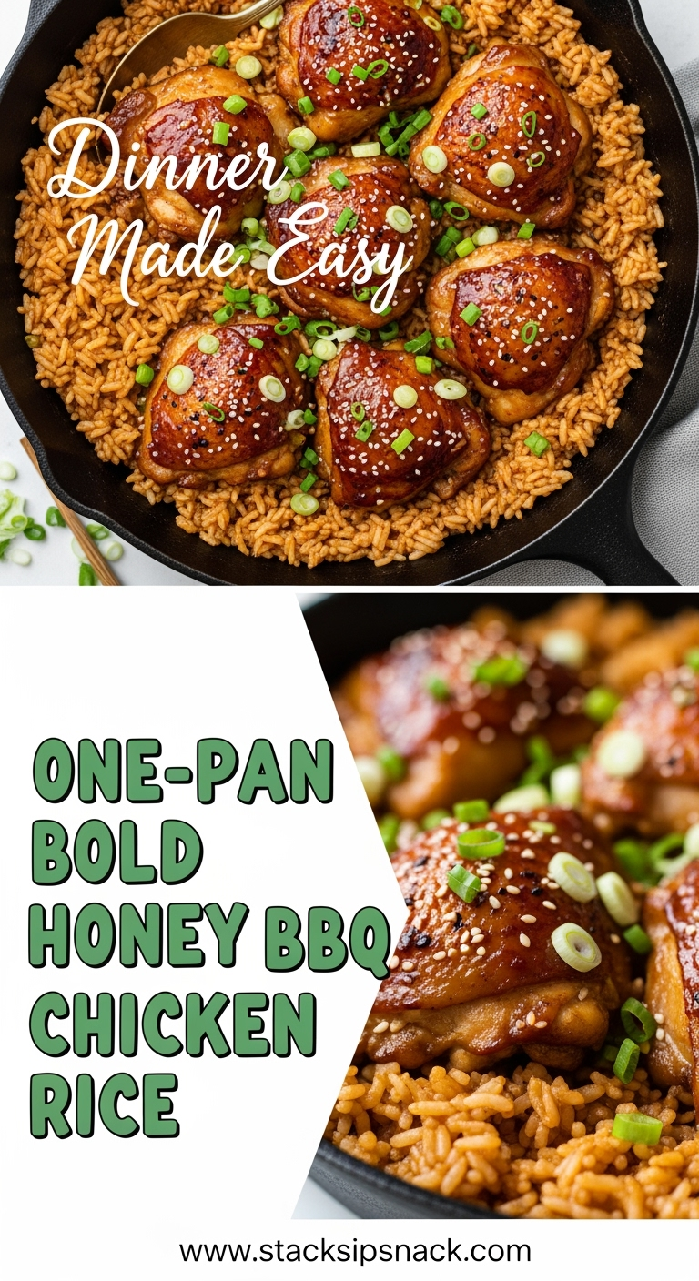 One-Pan Bold Honey BBQ Chicken Rice 7 one pan honey bbq chicken rice recipe 2025 09 30T205540.582Z 1