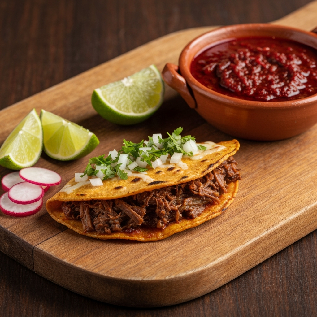 rustic birria taco consome dip plating 2025 09 30T141357.405Z 1