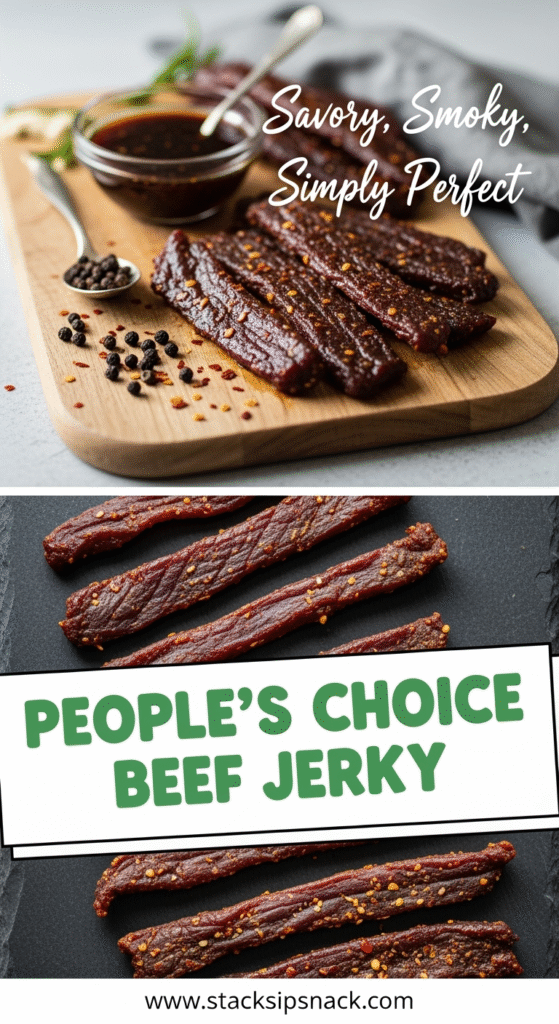 People's Choice Beef Jerky pinterest