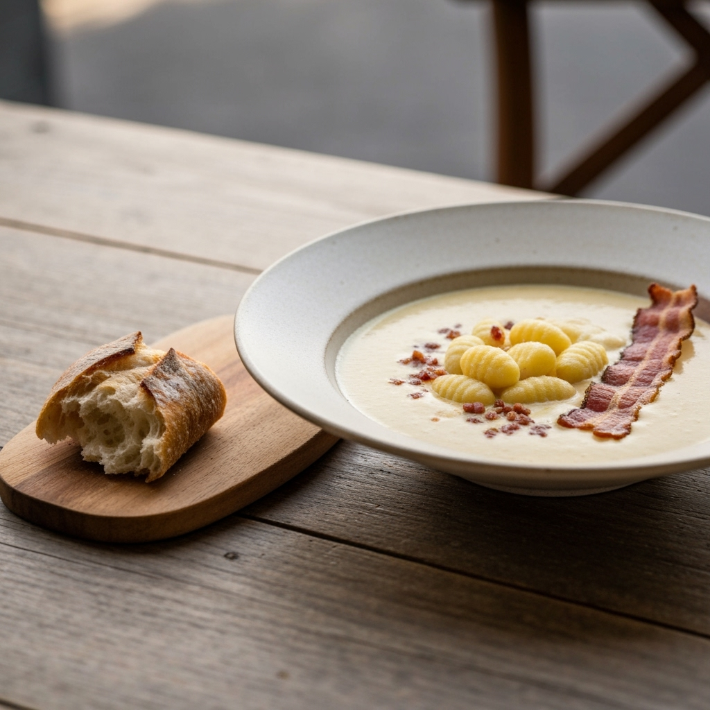 Bacon Cheddar Gnocchi Soup 4 bacon cheddar gnocchi soup table 2025 10 03T145716.840Z