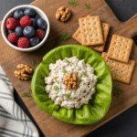 The Best Healthy Protein-Packed Chicken Salad 8 Healthy protein-packed chicken salad in lettuce cup