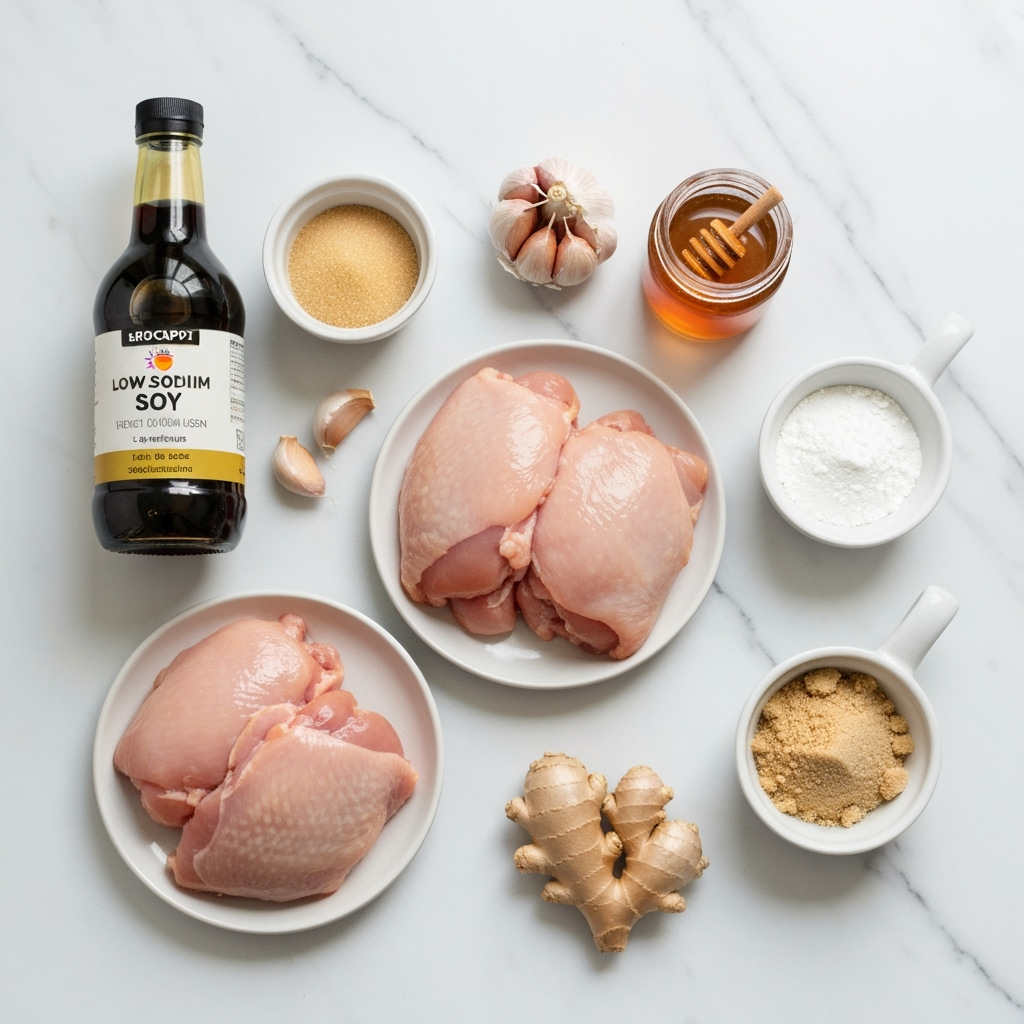 Easy Crockpot Teriyaki Chicken 5 crockpot teriyaki chicken ingredients overhead 2025 10 06T195737.768Z 1