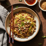 Quick and Easy Egg Roll in a Bowl Recipe 8 Savory egg roll in a bowl with pork and cabbage