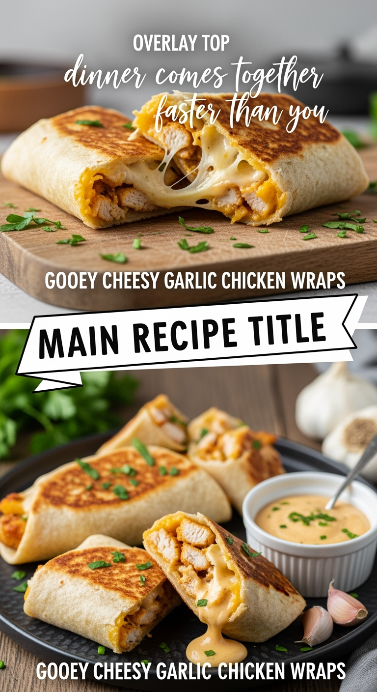 gooey cheesy garlic chicken wraps pinterest 2025 10 03T115615.815Z