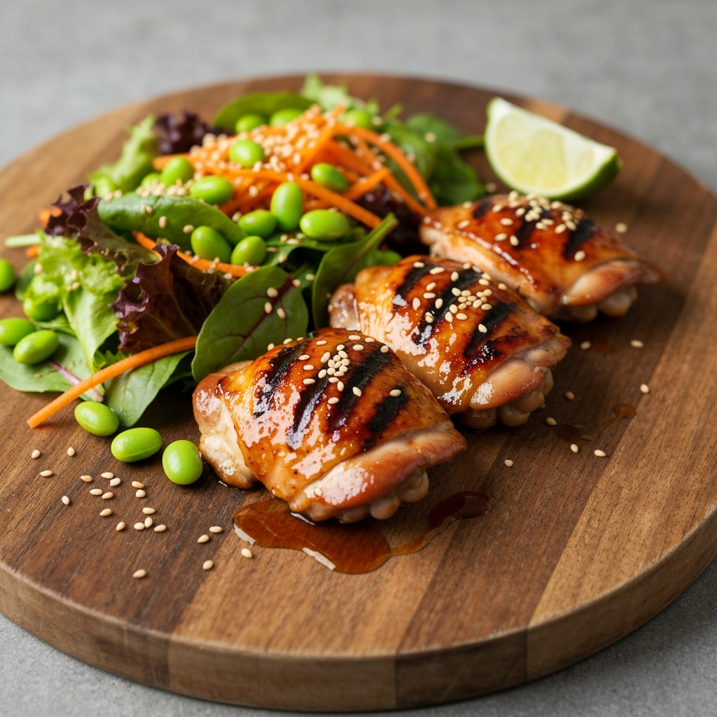 Chicken Marinade Recipes 6 grilled teriyaki chicken salad platter 2025 09 30T220618.633Z