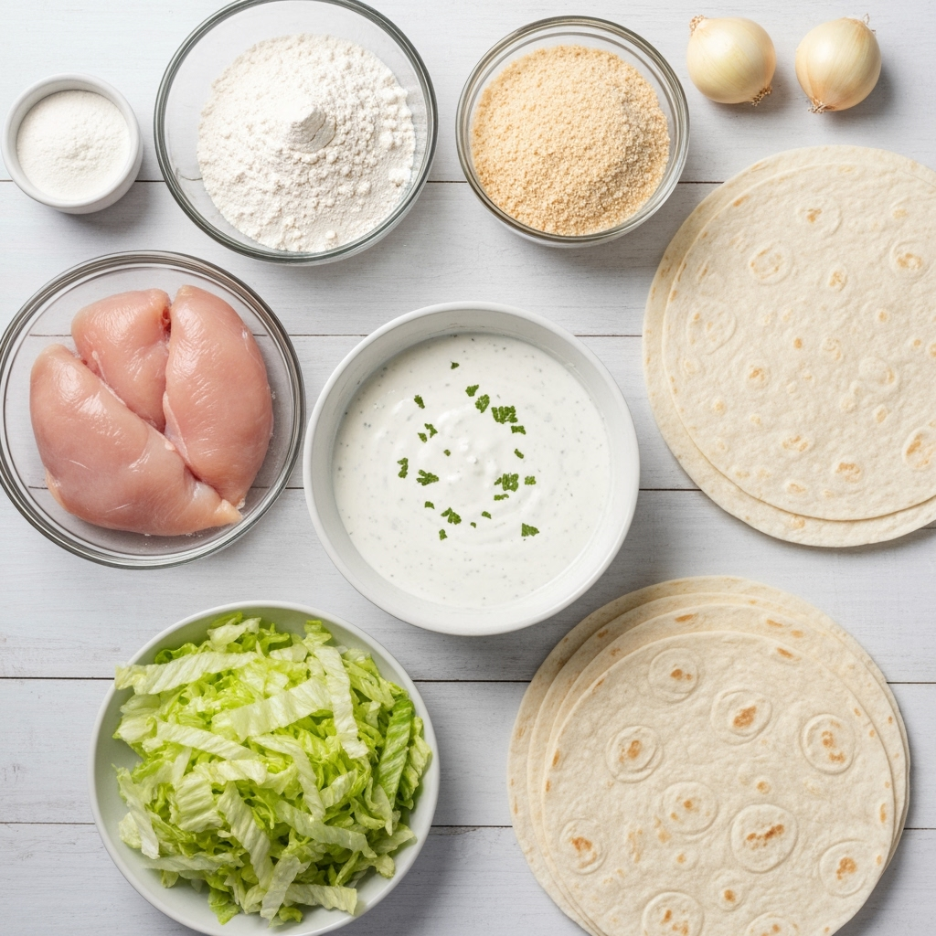 Copycat McDonald's Crispy Chicken Ranch Snack Wrap 5 mcdonalds crispy chicken ranch wrap ingredients 2025 10 02T215050.085Z 1