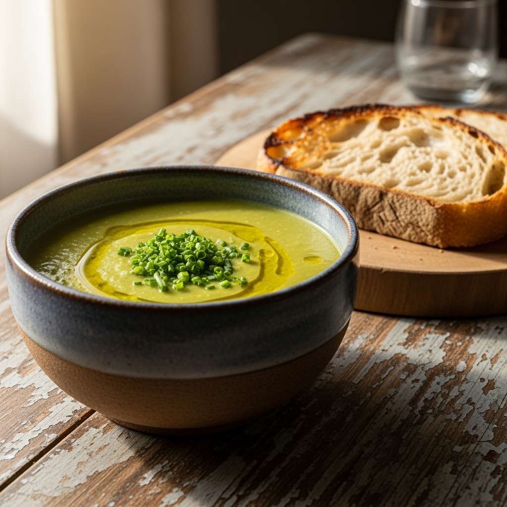 Slow Cooker Split Pea Soup Recipe variation for 3