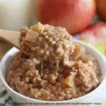 Creamy steel-cut oats with soft apple chunks, cinnamon swirls, and a hint of vanilla, served warm. Slow Cooker Apple Cinnamon Steel-Cut Oats