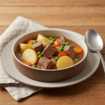 Crockpot Meals for Diabetics (Slow Cooker) 6 Savory slow cooker beef stew with tender beef and vegetables