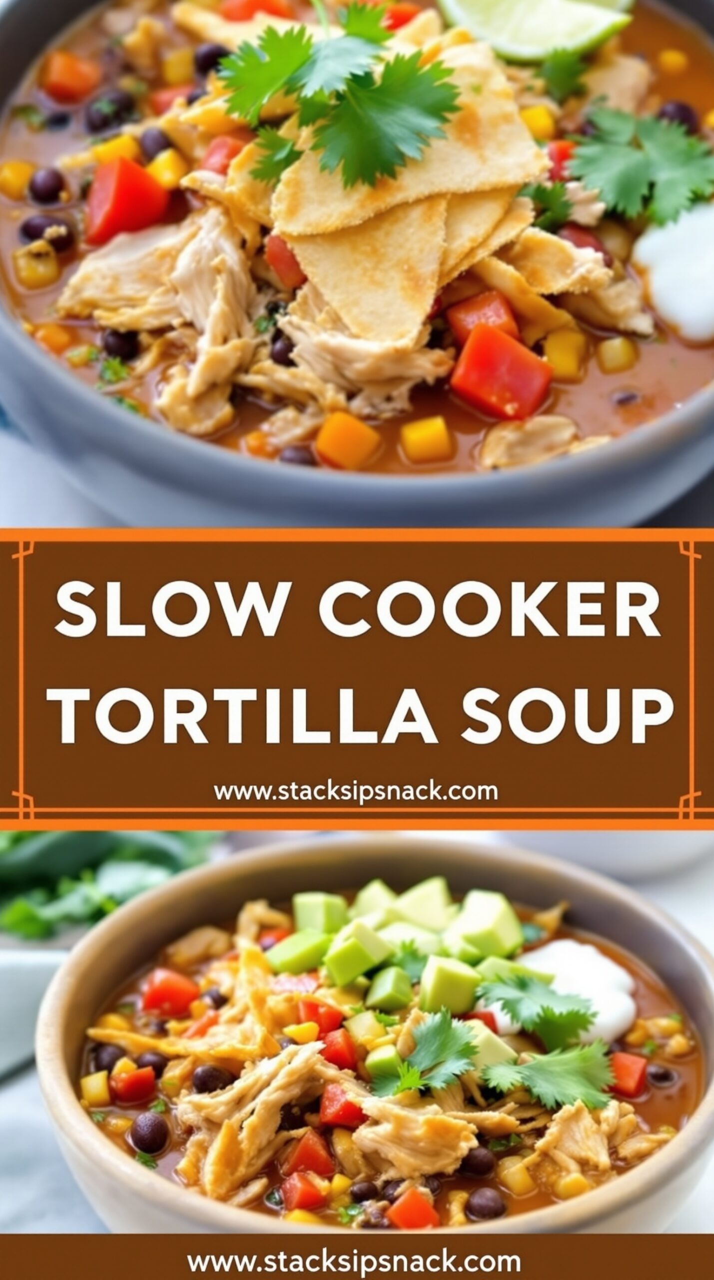 Slow Cooker Chicken Tortilla Soup Storage tips for 3