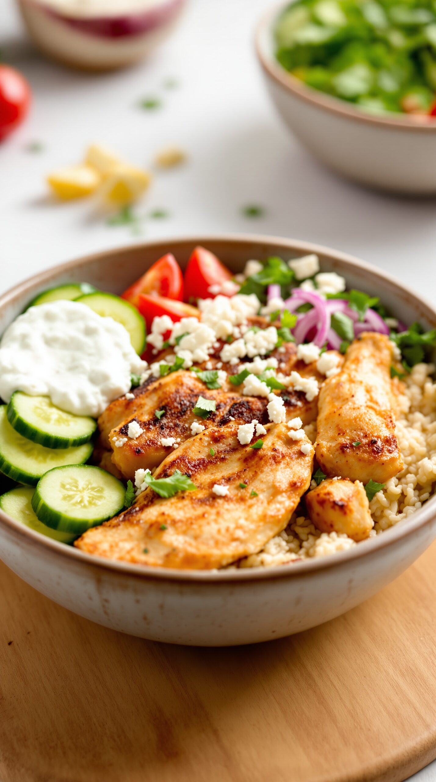 slow Cooker Greek Chicken Bowls Storage tips for 3