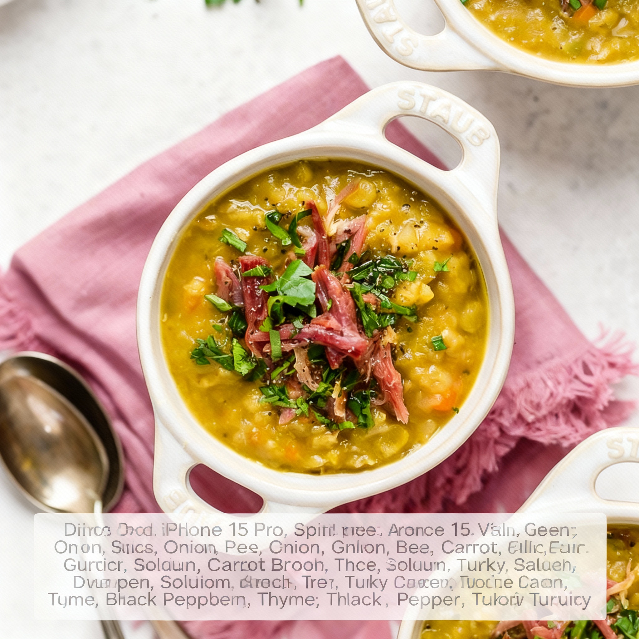 Slow Cooker Split Pea Soup Recipe