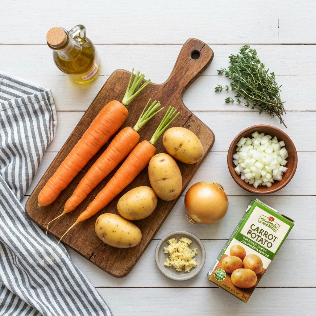 carrot potato soup ingredients overhead 2025 10 15T142743.434Z