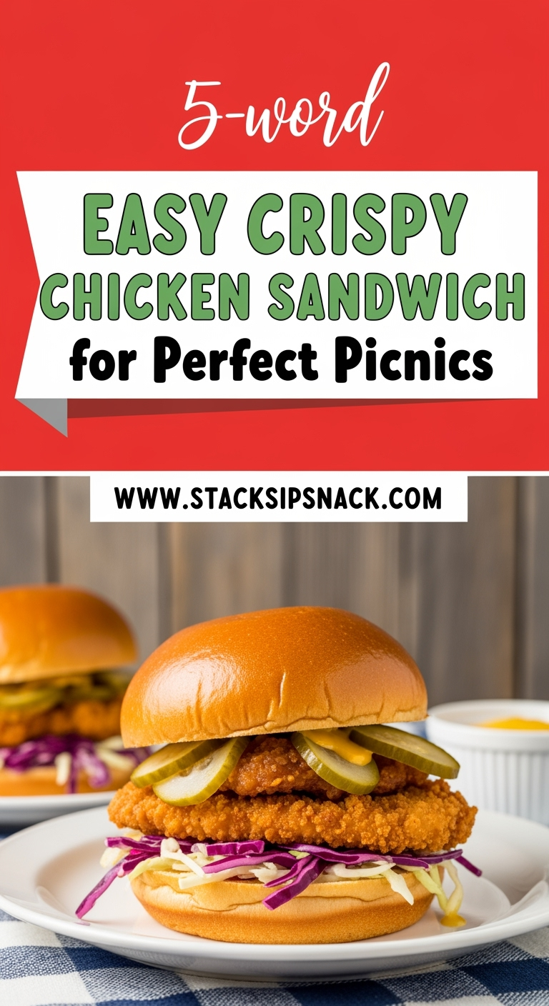 easy crispy chicken sandwich picnic pinterest 2025 10 08T013034.738Z