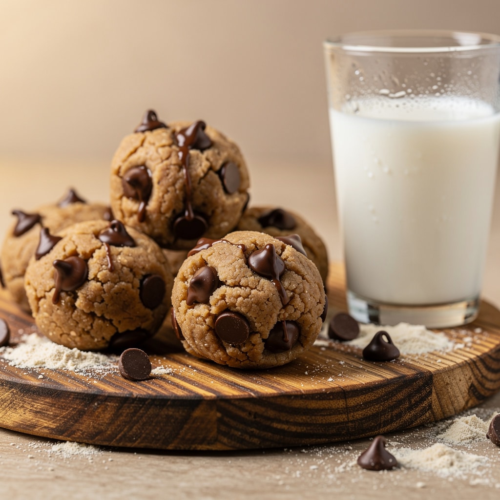 Protein-Packed No-Bake Cookie Dough Balls 6 Ingredients for Protein-Packed No-Bake Cookie Dough Balls
