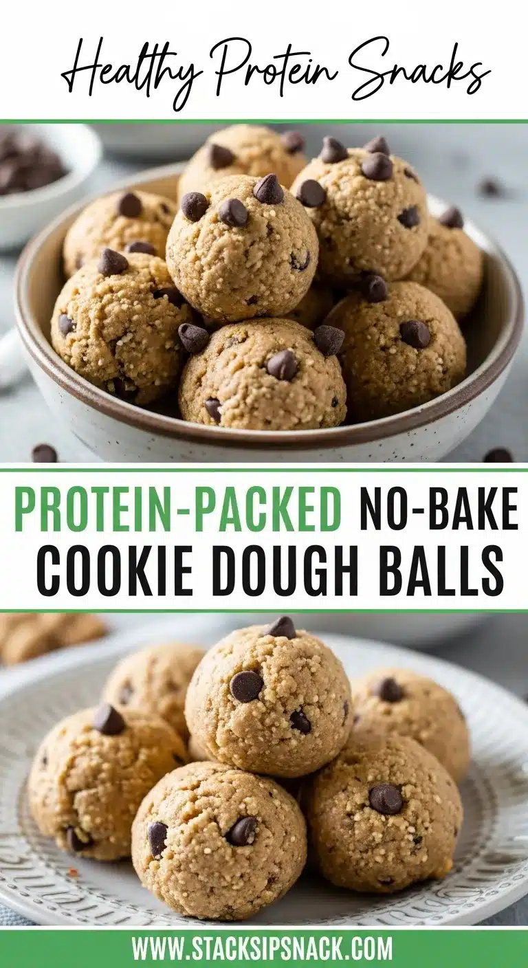 Protein-Packed No-Bake Cookie Dough Balls 8 Storage and leftovers for Protein-Packed No-Bake Cookie Dough Balls