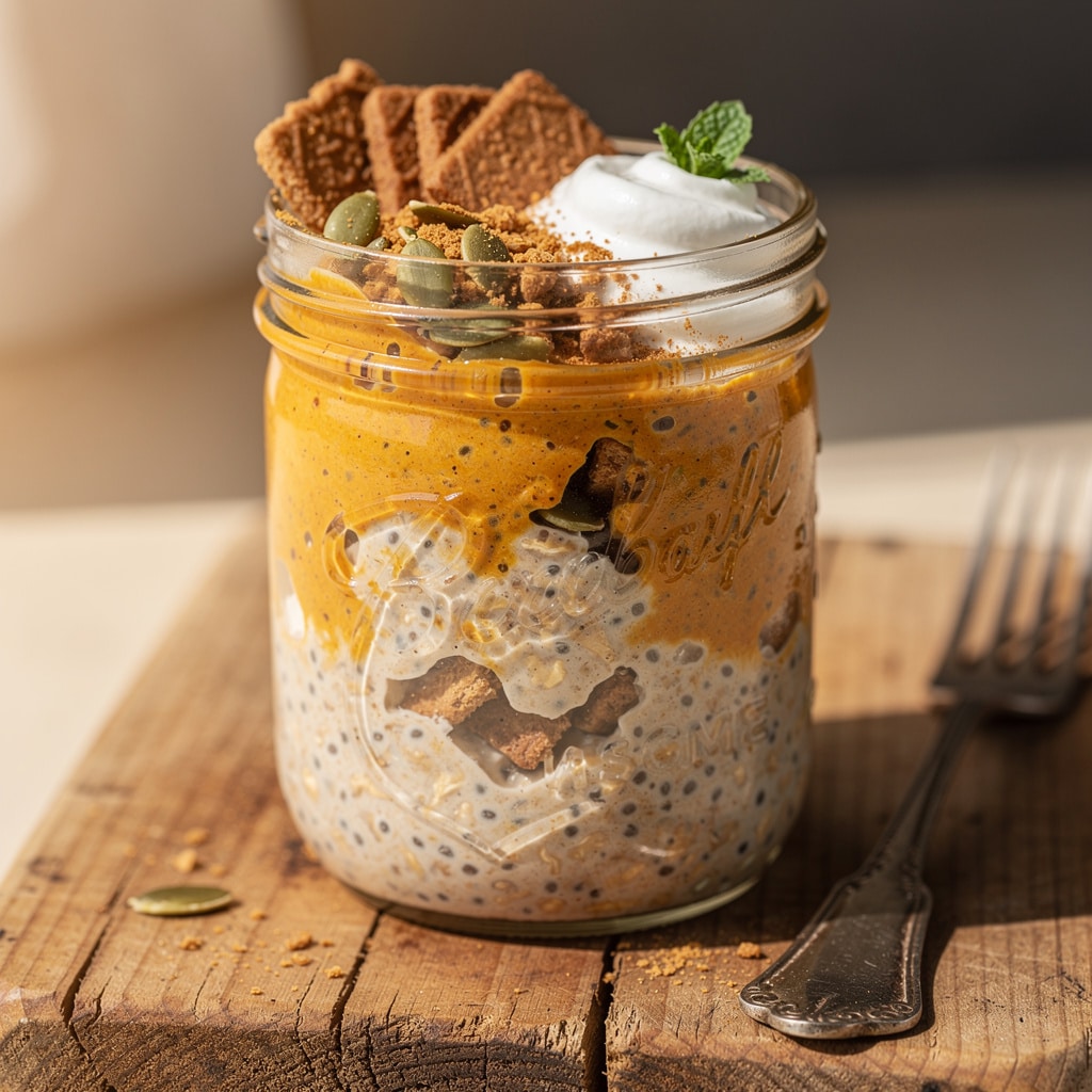 Pumpkin Pie Overnight Oats with Chia Seeds 7 Recipe variations for Pumpkin Pie Overnight Oats with Chia Seeds