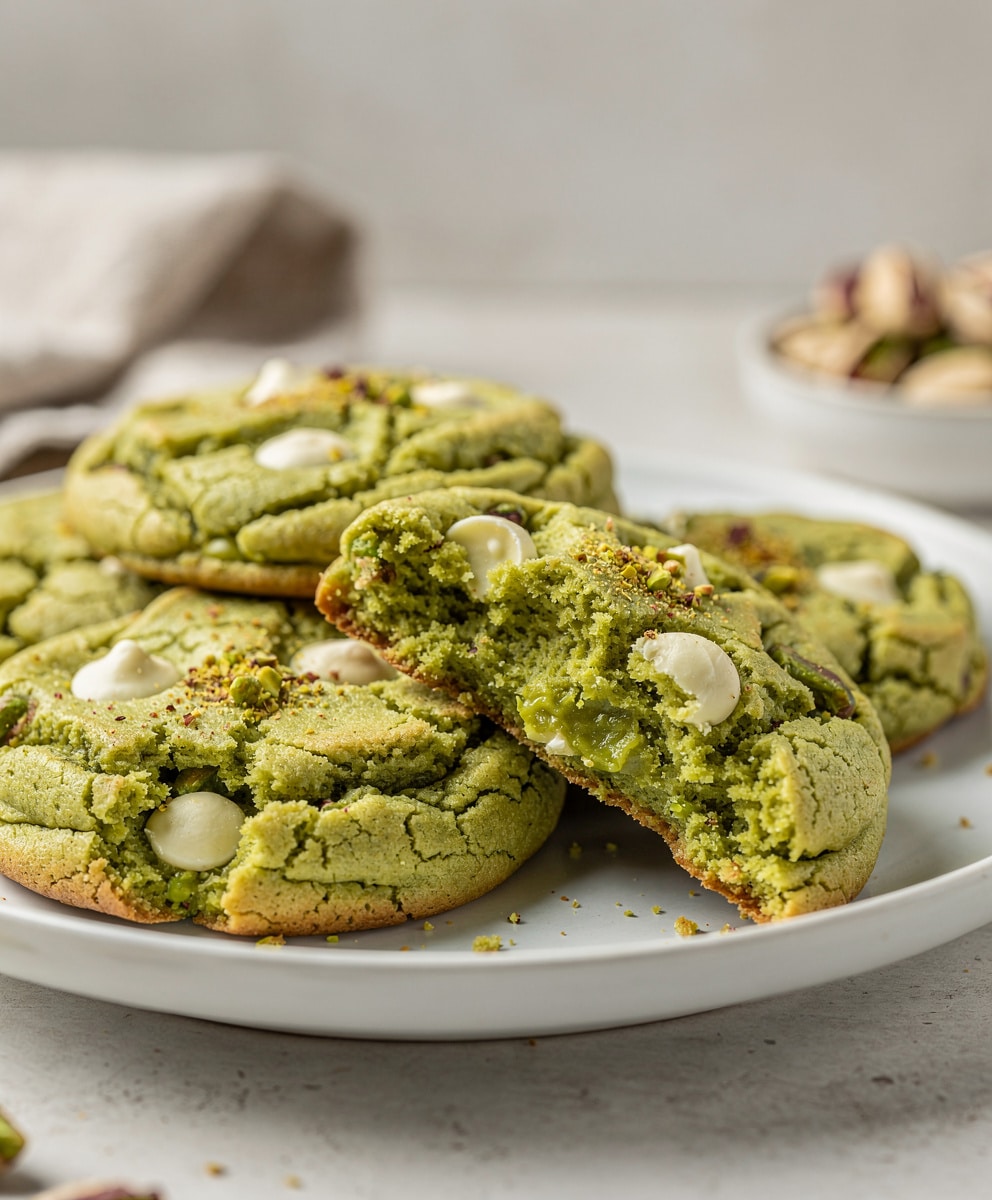 Pistachio Pudding Cookies with Soft Chewy Centers You'll Crave 2026